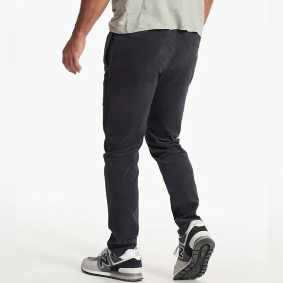 Vuori Men's Optimist Corduroy Pant Charcoal Gray M - Picture 9 of 9